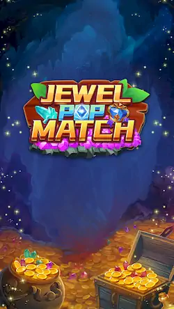Скачать Jewel Pop Match Взломанная [MOD Всё открыто] APK на Андроид
