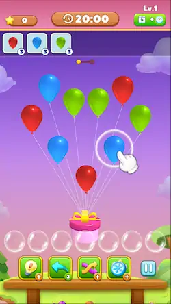 Скачать Match Triple Balloon Взломанная [MOD Много денег] APK на Андроид