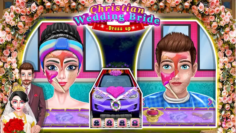 Скачать Indian Bride Makeup Games Взломанная [MOD Бесконечные монеты] APK на Андроид