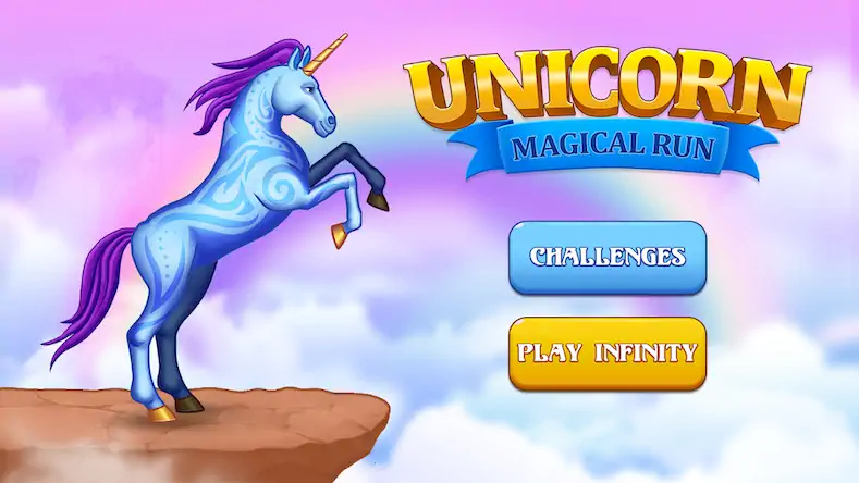 Скачать Unicorn Dash: Magical Run Взломанная [MOD Бесконечные монеты] APK на Андроид