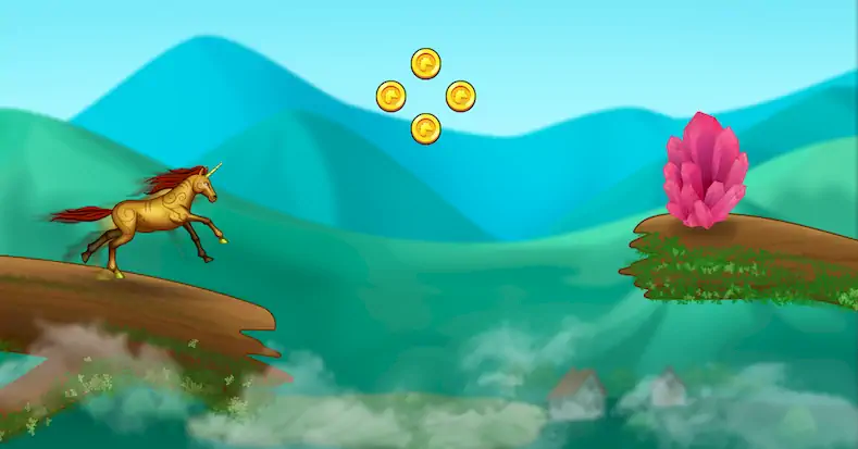 Скачать Unicorn Dash: Magical Run Взломанная [MOD Бесконечные монеты] APK на Андроид