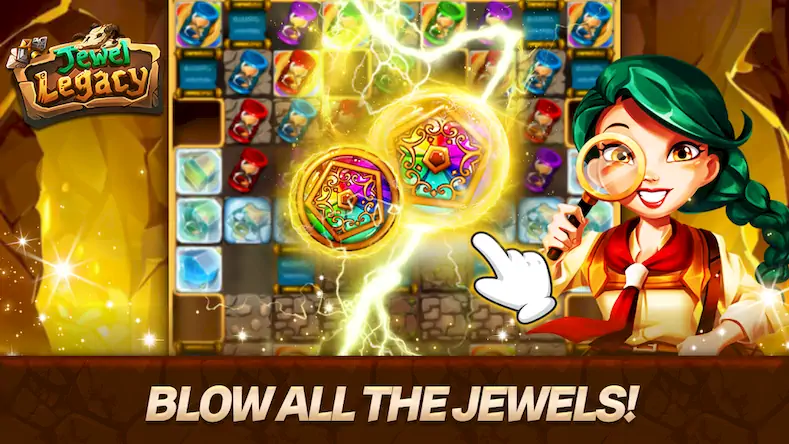 Скачать Jewel Legacy Взломанная [MOD Много монет] APK на Андроид