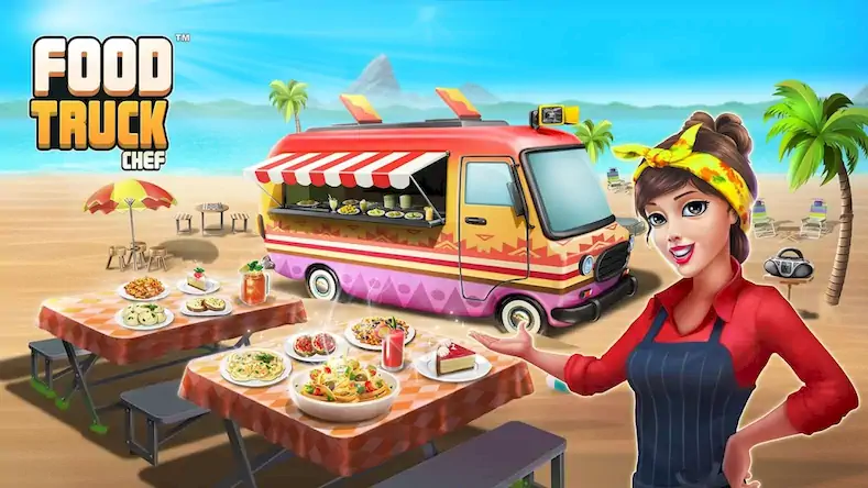 Скачать Food Truck Chef™ кухня игра Взломанная [MOD Много монет] APK на Андроид