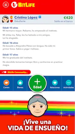 Скачать BitLife Español Взломанная [MOD Всё открыто] APK на Андроид
