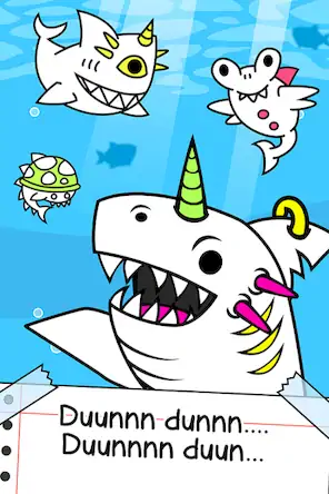 Скачать Shark Evolution: Игра про акул Взломанная [MOD Бесконечные монеты] APK на Андроид