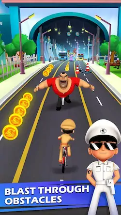 Скачать Little Singham Cycle Race Взломанная [MOD Бесконечные монеты] APK на Андроид