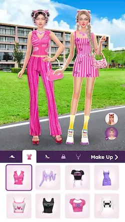Скачать BFF Dress Up Games for Girls Взломанная [MOD Всё открыто] APK на Андроид