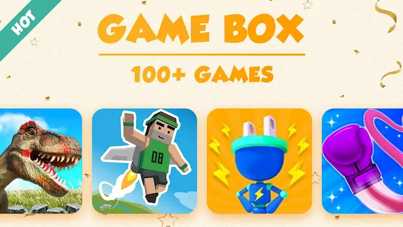 Скачать Game Box - 100+ Games Взломанная [MOD Много монет] APK на Андроид