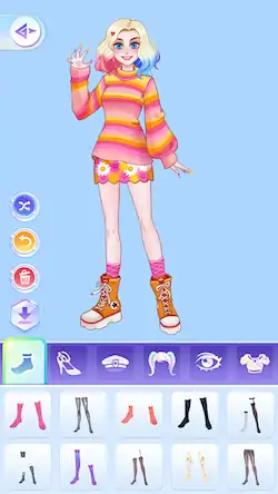 Скачать YoYa: Dress Up Fashion Girl Взломанная [MOD Всё открыто] APK на Андроид