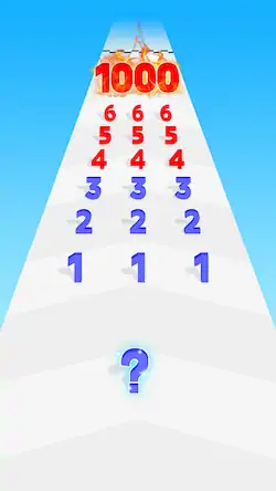 Скачать Number Merge: Run Master 3D Взломанная [MOD Много монет] APK на Андроид