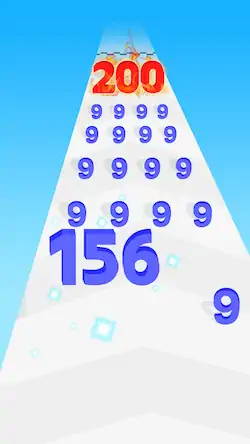 Скачать Number Merge: Run Master 3D Взломанная [MOD Много монет] APK на Андроид