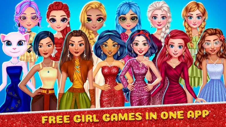Скачать Cute Dressup: Games for Girls Взломанная [MOD Бесконечные монеты] APK на Андроид