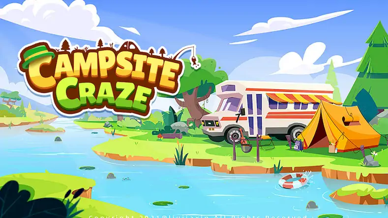 Скачать Campsite Craze: Puzzle Merge Взломанная [MOD Бесконечные монеты] APK на Андроид