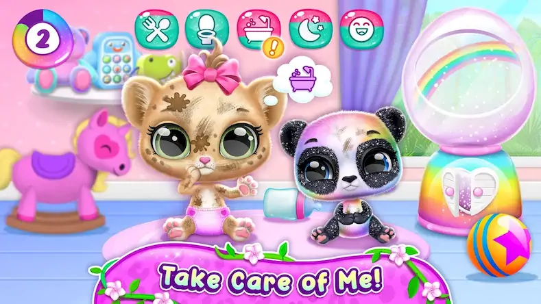 Скачать Amy Care — мой детеныш леопард Взломанная [MOD Всё открыто] APK на Андроид