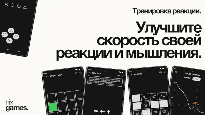 Скачать Тренировка реакции Взломанная [MOD Много монет] APK на Андроид