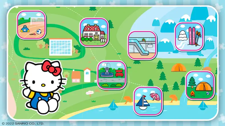 Скачать Hello Kitty: Детская больница Взломанная [MOD Всё открыто] APK на Андроид
