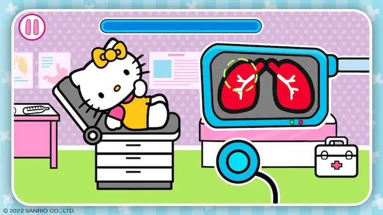 Скачать Hello Kitty: Детская больница Взломанная [MOD Всё открыто] APK на Андроид