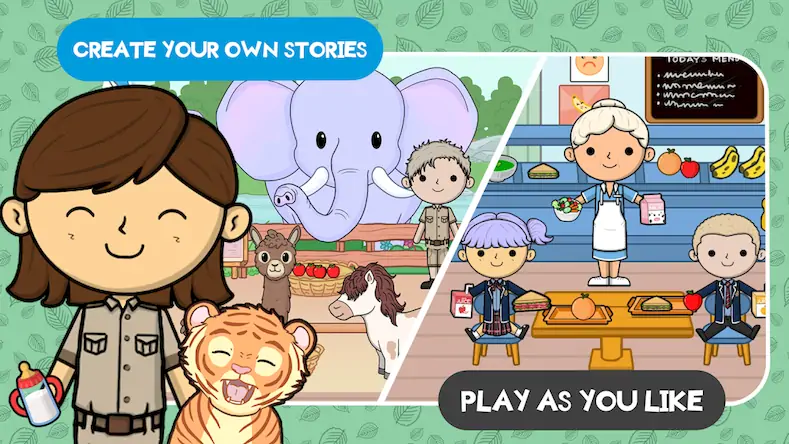 Скачать Lila's World:Create Play Learn Взломанная [MOD Unlocked] APK на Андроид