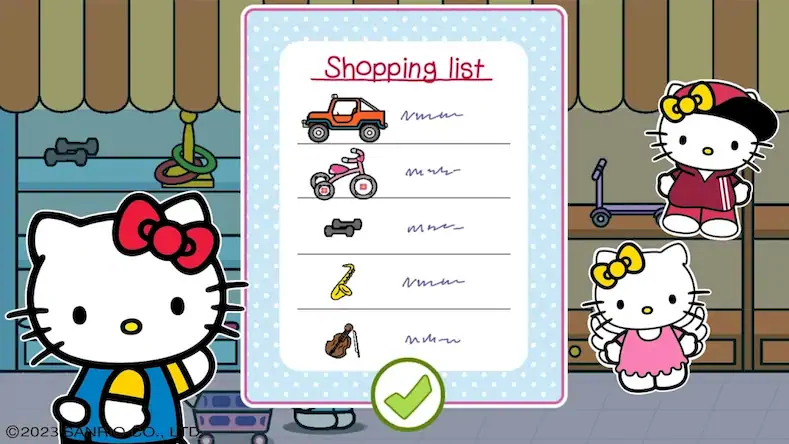 Скачать Hello Kitty: Игра Супермаркет Взломанная [MOD Unlocked] APK на Андроид