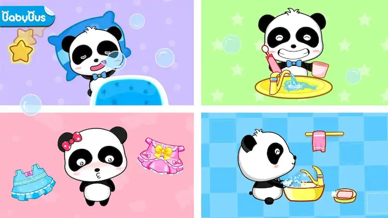 Скачать Baby Panda's Daily Life Взломанная [MOD Много денег] APK на Андроид