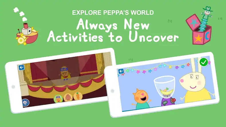 Скачать World of Peppa Pig: Kids Games Взломанная [MOD Бесконечные монеты] APK на Андроид