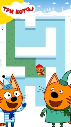 Скачать Три кота. игры для детей Взломанная [MOD Много монет] APK на Андроид