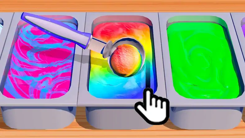 Скачать Ice Cream Games: Rainbow Maker Взломанная [MOD Бесконечные деньги] APK на Андроид