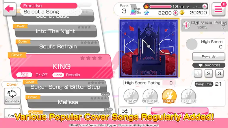 Скачать BanG Dream! Girls Band Party! Взломанная [MOD Всё открыто] APK на Андроид