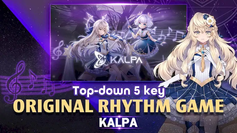 Скачать KALPA - Original Rhythm Game Взломанная [MOD Много монет] APK на Андроид