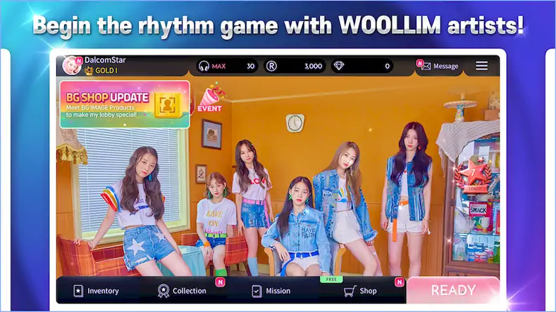 Скачать SuperStar WOOLLIM Взломанная [MOD Бесконечные монеты] APK на Андроид