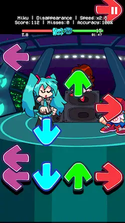 Скачать FNF Mod Miku Music Show Взломанная [MOD Unlocked] APK на Андроид