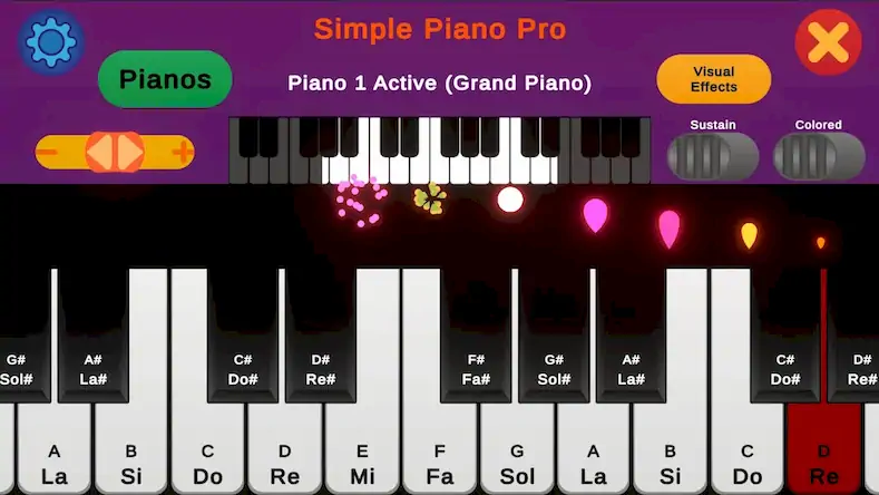 Скачать Simple Piano Pro Взломанная [MOD Unlocked] APK на Андроид