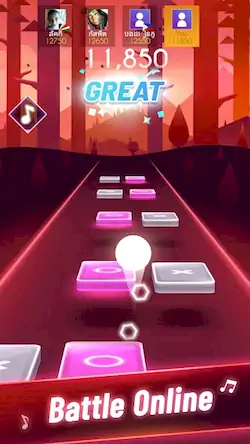 Скачать Music Rhythm Ball - Music Game Взломанная [MOD Много денег] APK на Андроид