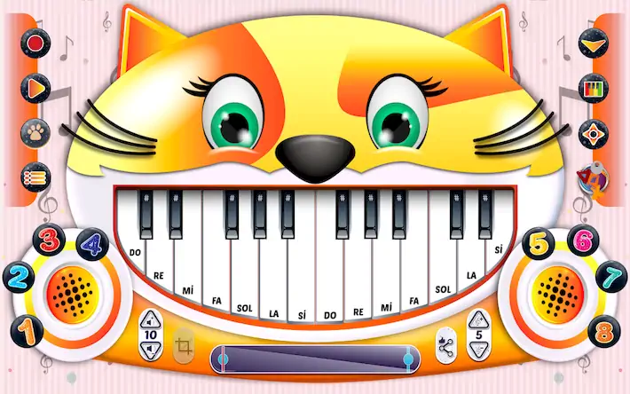 Скачать Meow Music - Sound Cat Piano Взломанная [MOD Бесконечные деньги] APK на Андроид