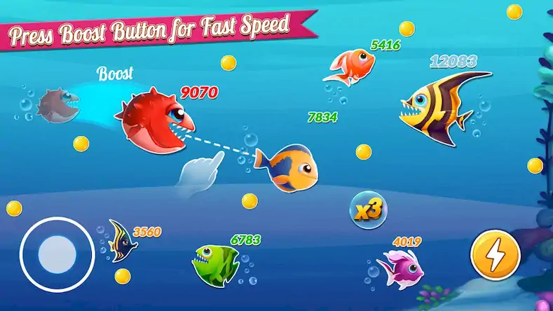 Скачать Fish.IO Fish Games Shark Games Взломанная [MOD Бесконечные монеты] APK на Андроид
