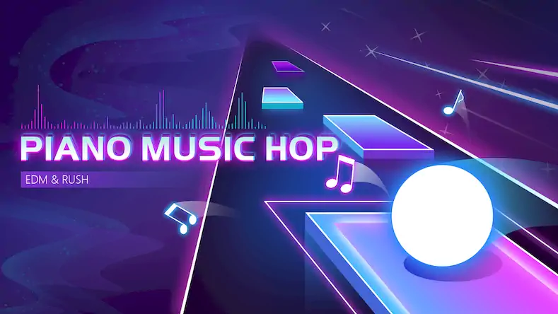 Скачать Piano Music Hop: EDM Rush！ Взломанная [MOD Много денег] APK на Андроид
