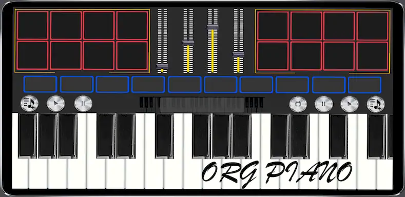 Скачать Org Piano:Real Piano Keyboard Взломанная [MOD Бесконечные монеты] APK на Андроид