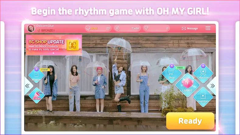 Скачать SuperStar OH MY GIRL Взломанная [MOD Бесконечные монеты] APK на Андроид