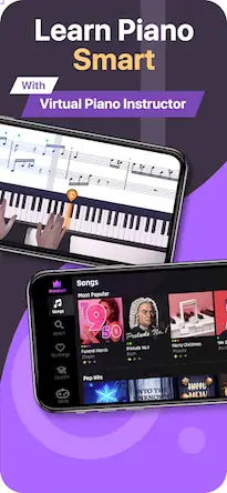Скачать Simpia: Learn Piano Super Fast Взломанная [MOD Всё открыто] APK на Андроид