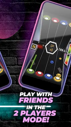 Скачать Guitar Hero Game: EDM Music Взломанная [MOD Всё открыто] APK на Андроид