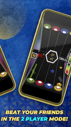 Скачать Guitar Hero Mobile: Music Game Взломанная [MOD Unlocked] APK на Андроид