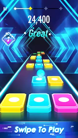 Скачать Magic Tiles Hop: EDM Rush Ball Взломанная [MOD Бесконечные деньги] APK на Андроид