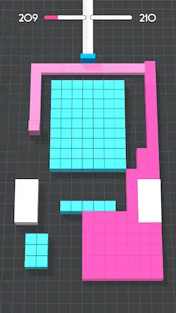 Скачать Color Fill 3D: Кубики Взломанная [MOD Много монет] APK на Андроид