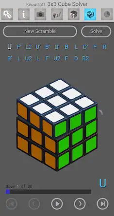 Скачать 3x3 Cube Solver Взломанная [MOD Unlocked] APK на Андроид