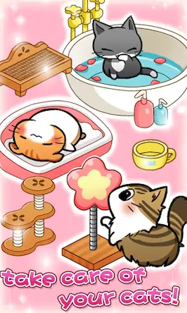 Скачать Cat Room - Cute Cat Games Взломанная [MOD Unlocked] APK на Андроид