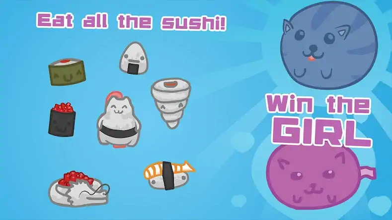 Скачать Sushi Cat Взломанная [MOD Много денег] APK на Андроид