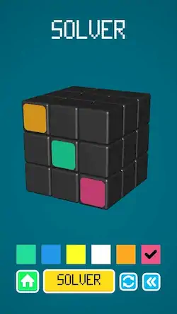 Скачать Решатель кубика Рубика Взломанная [MOD Всё открыто] APK на Андроид