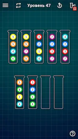 Скачать Ball Sort Puzzle - Сортировка Взломанная [MOD Много монет] APK на Андроид