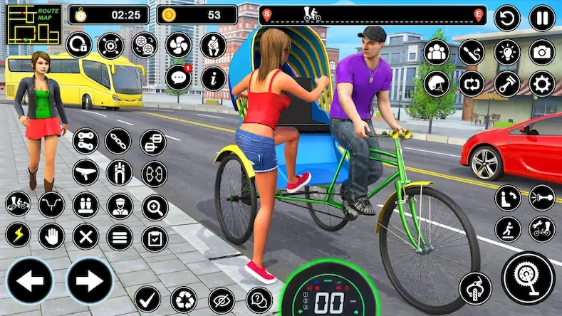 Скачать BMX Cycle Games 3D Cycle Race Взломанная [MOD Бесконечные деньги] APK на Андроид