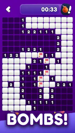 Скачать Minesweeper Bomb Logic Puzzles Взломанная [MOD Unlocked] APK на Андроид